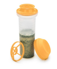 Tupperware Mix-Max 750 ml auslaufsicherer Shaker Eiweiß Schüttelbecher Meßbecher