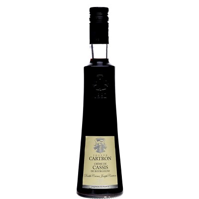 Joseph Cartron Creme de Cassis de Bourgogne Likör 0,5 Liter und 19,0 % Vol.