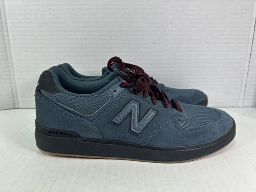 New Balance 574 All Coasts Blue/Black Skate Shoes AM574BNY Mens Size 8.5