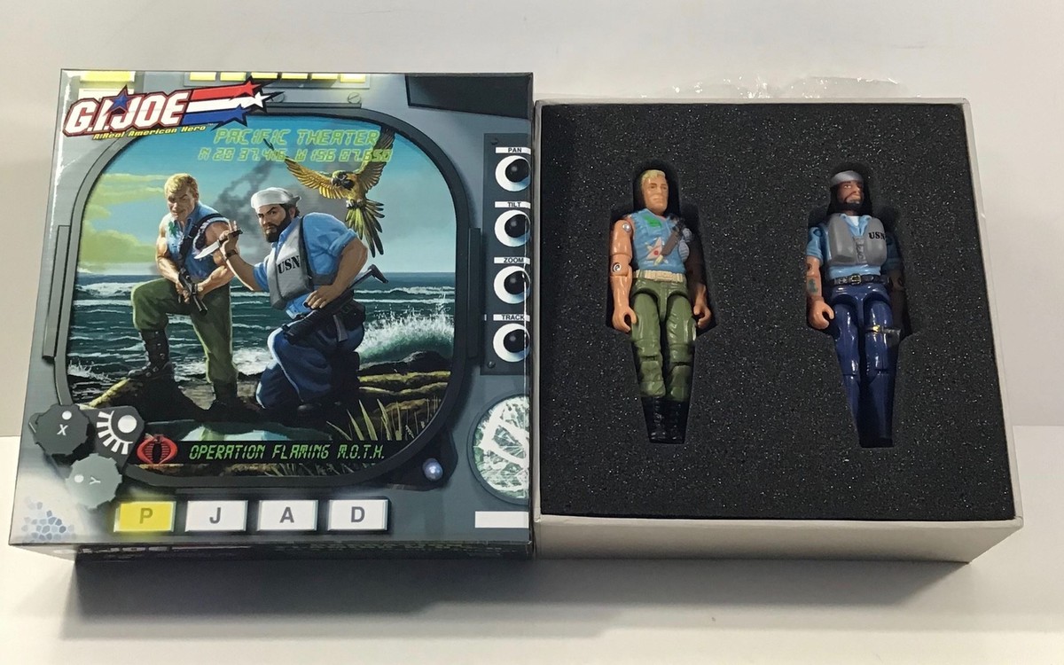 GI Joe Operation Flaming MOTH Pacific Theater Action Figure set