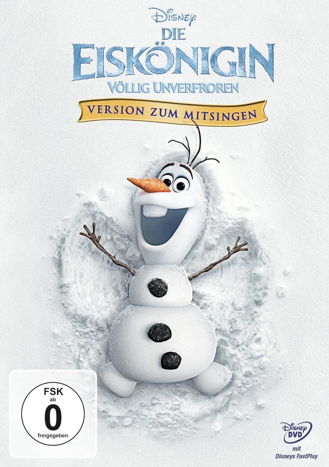 DVD Die Eiskönigin - Völlig unverfroren (Version zum Mitsingen) Gebraucht - gut - Bild 2