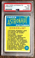 1963 Topps Astronauts Trading Cards 7