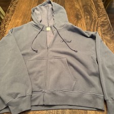 Women s PINK Zip Hoodie, Size XL, Cropped