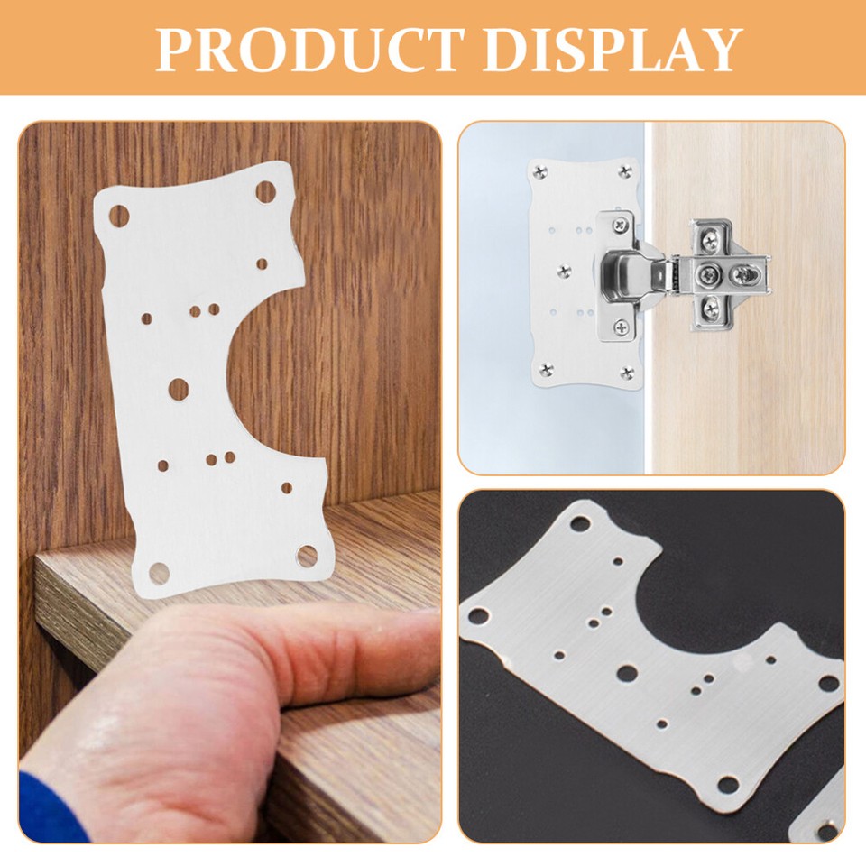 25 pcs Cupboard Door Repair Plate Kitchen Cupboard Hinge eBay