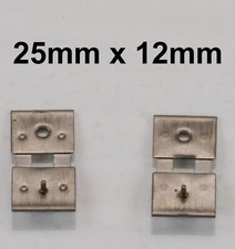 2x Large Suspension Steel English German French Wall Clock Springs Pendulum 25mm