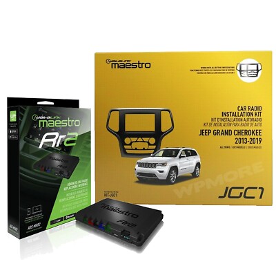 iDatalink Maestro Dash KIT-JGC1 for Jeep Grand Cherokee 2014 & UP + ADS-MRR2