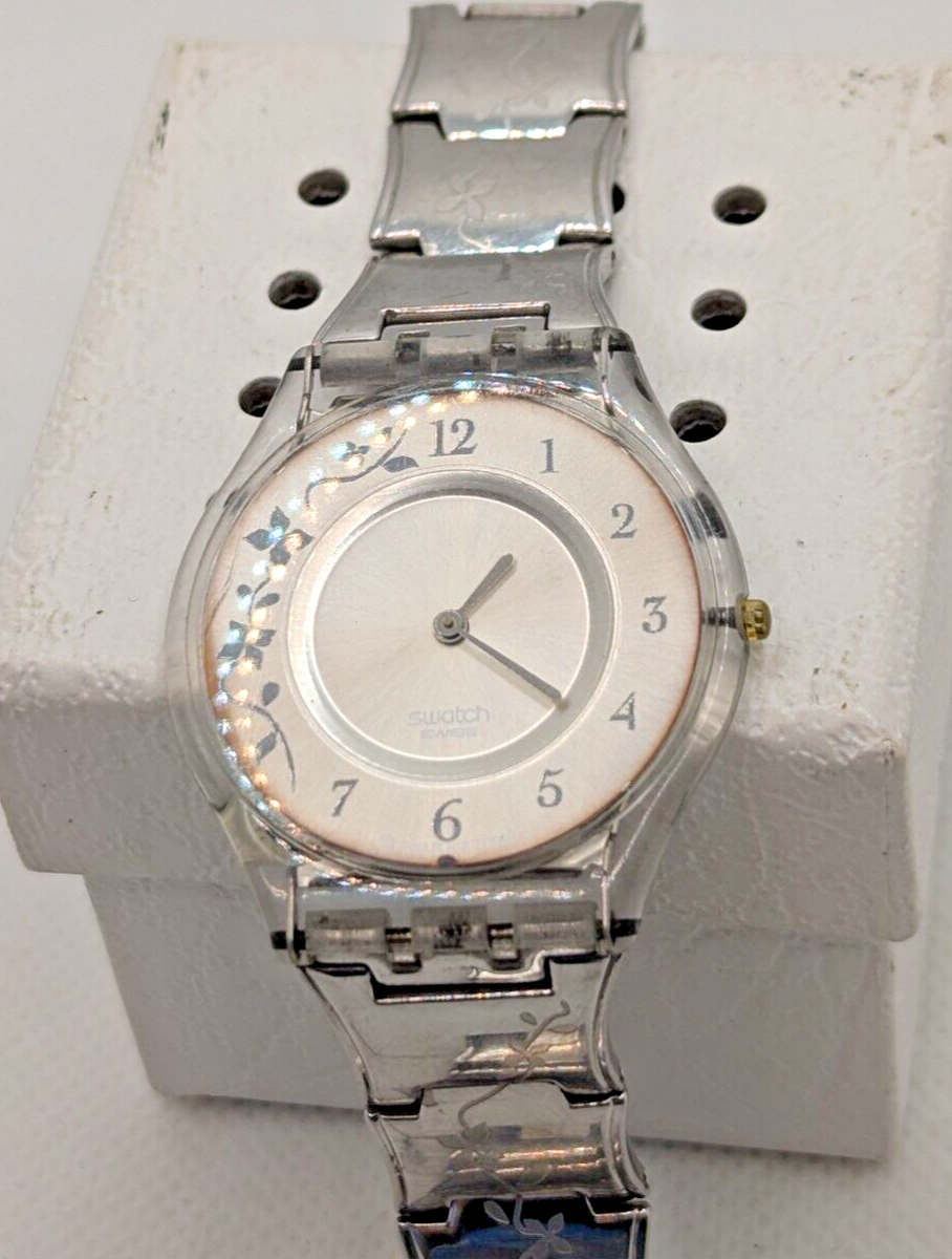 Wristwatch Reloj Swatch Climber Flowery Ladies Watch Swatch Women
