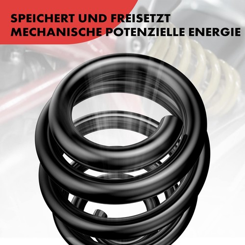 4X Ressorts De Suspension Avant Arrière Pour Citroën C3 1 FC FN 1.4L - Photo 7/9