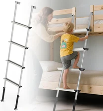 Pre-Assembled RV Bunk Ladder,3 Height Options (59.5"/60.5"/61.5"), Heavy Duty Bu