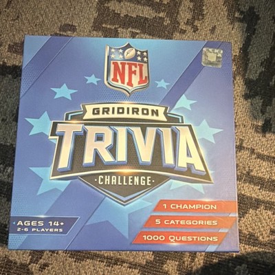 MasterPieces NFL Gridiron Trivia Challenge Board Game Ages 14+ 2+ 1000 Questions