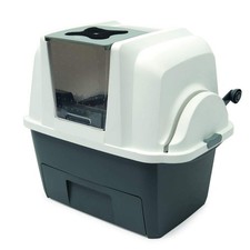 Catit Design Smartsift Litter Box Manual Self Cleaning Large Cat Friendly 26X19