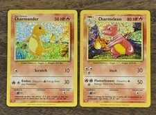 Charmander 001/034 + Charmeleon 002/034 CLC 🔥 Classic Collection NM Pokémon TCG