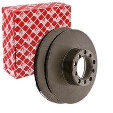 2X FEBI BREMSSCHEIBEN Ø278mm VORNE PASSEND FÜR MERCEDES-BENZ S-KLASSE SL