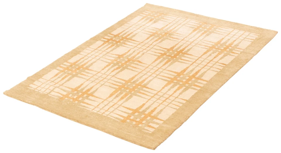 4'5" x 6'3" Hand Knotted Area Rug Traditional Oriental Wool Carpet - Image 4 of 4