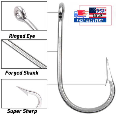 demon hook fishing Sea S.S but somewhat forgotten cedar plugs is another great way to rig this short Mustad Demon 39951NPBLN Circle Hook