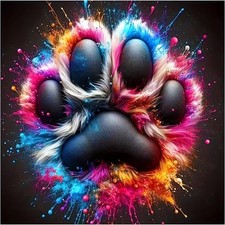 Dog Diamond Painting Kit for Adults - 5D Diamond Art Beginners - DIY Full Diamon