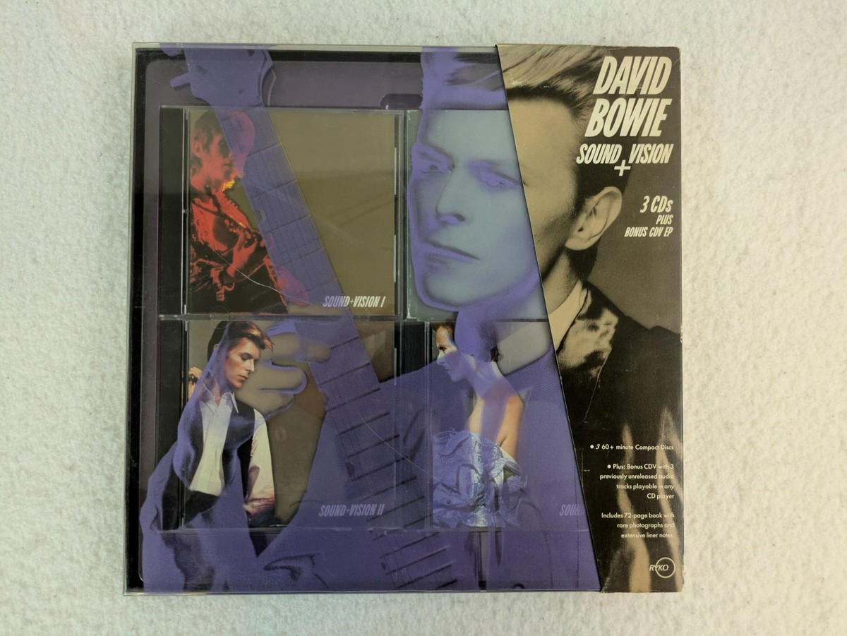 David Bowie SOUND + VISION 3 CD Box Set with CDV EP and Book | eBay