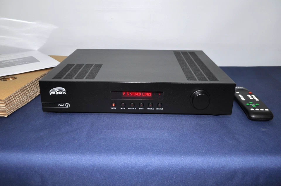 PurSonic 2 High End  Integrated Pre Amplifier Voll Verstärker Amplificatore - Bild 2 von 4