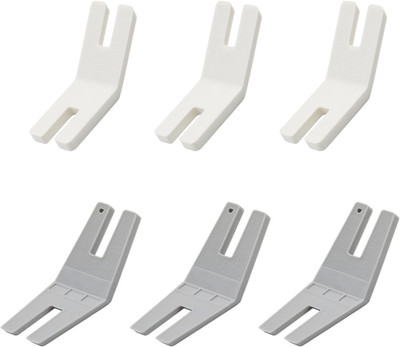 6Pcs Hump Jumper Sewing Tools, Button Clearance Plate Presser Foot Fit All Sewin