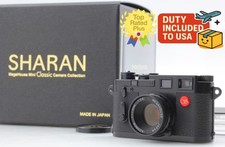 [ Top MINT ] MegaHouse SHARAN Leica M3 Black Mini Classic Film Camera From JAPAN