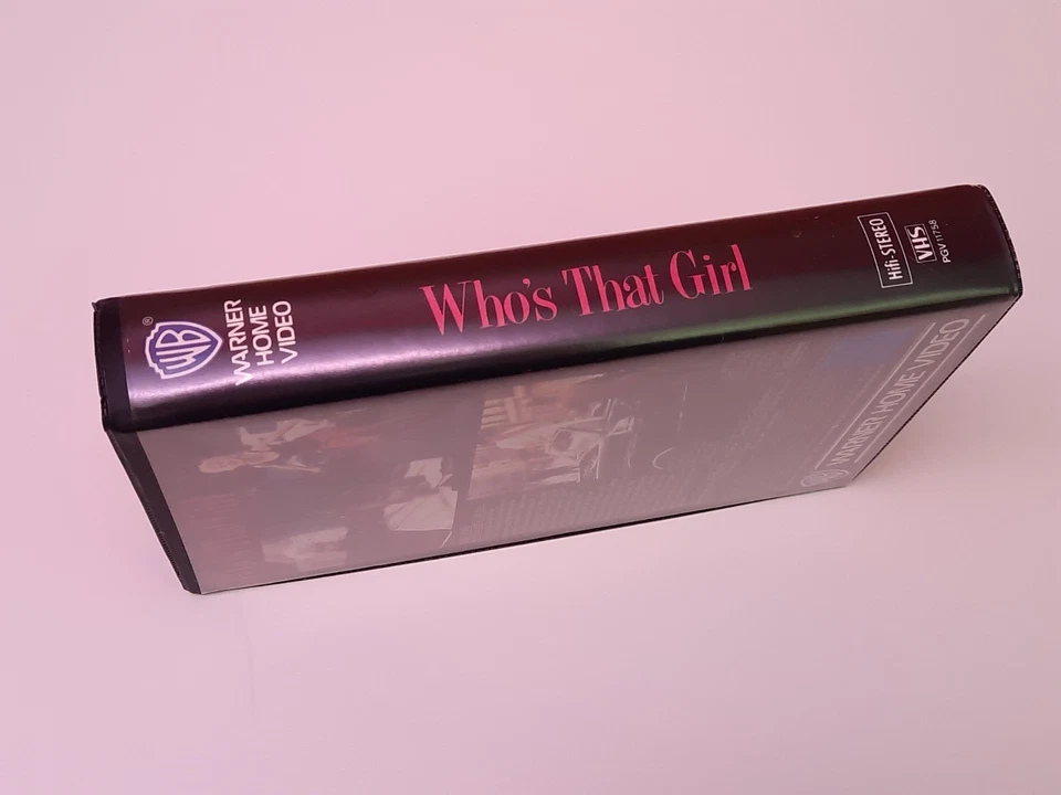 Who's That Girl 1987 VHS German PAL Warner Video Großbox Madonna Griffin Dunne - Bild 3 von 4