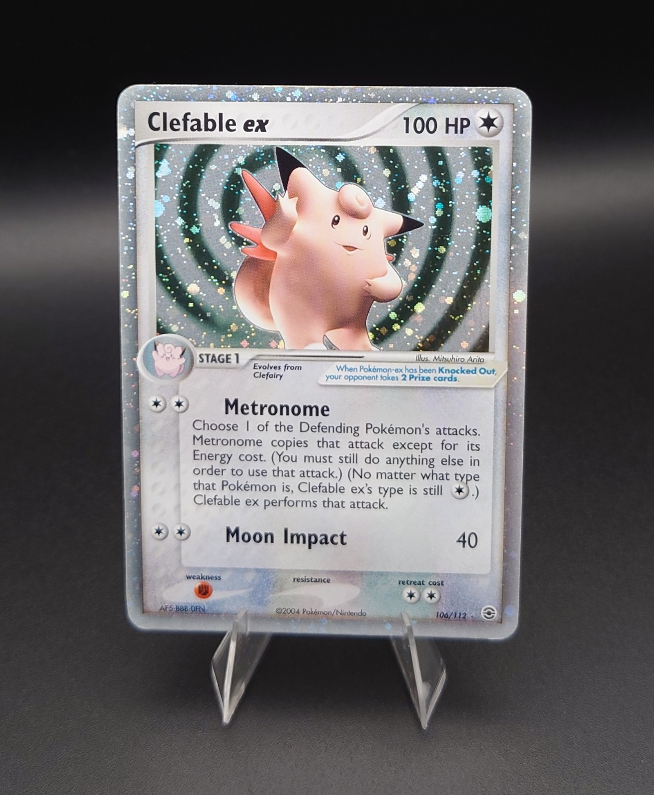 Clefable EX 106/112 ⭐Holo⭐ Pokemon TCG EX Fire Red Leaf Green - English