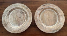 Wooden Chargers For Dinner Plates