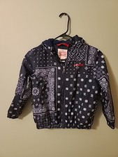 Levi Strauss Kids Jacket Full Zip Hooded Sz 7