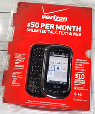 VTG Verizon Package with LG EXTRAVERT NIP 