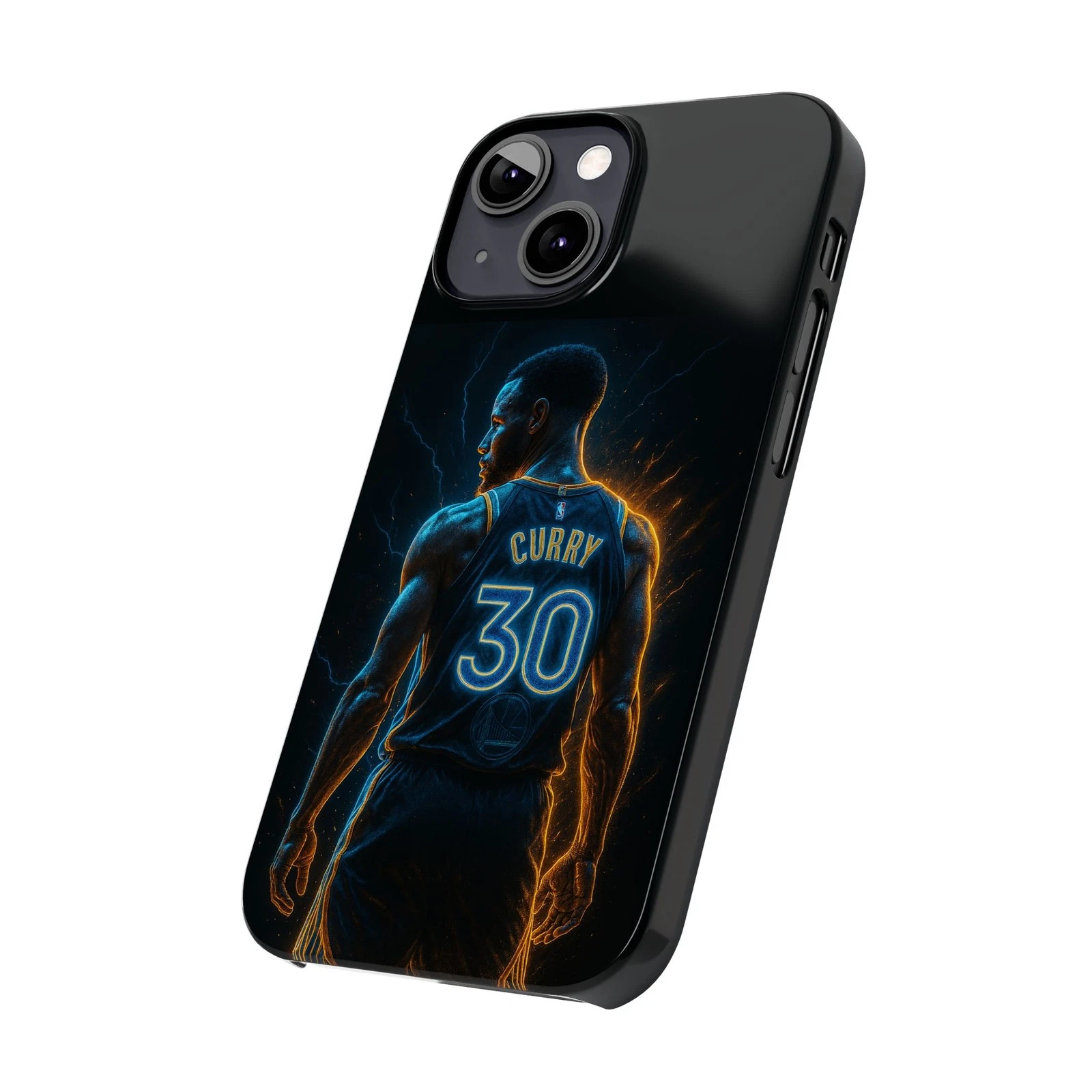 Stephen Curry Basketball iPhone Case, NBA Mobile Cover, Golden State Warriors