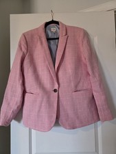 J.Crew Pink Tweed Blazer 14