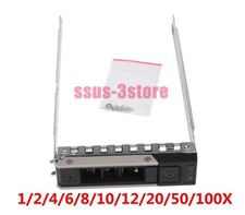 Lot Dell X7K8W 3.5" 14th SAS SATA HDD Tray Caddy R340 R440 R540 R640 R740 R940