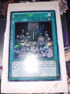 Prohibition Yugioh | eBay