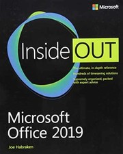 Microsoft Office 2019 Inside Out - Paperback, by Habraken Joe - Very Good