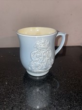 Norman Hull Pottery Coronation 1953 Queen Elizabeth II Mug