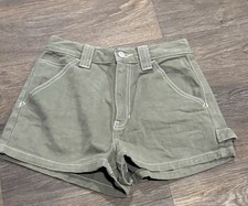 Pacsun Green Cargo Short 26 boho cottagecore streetwear