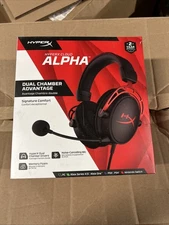 HyperX Cloud Alpha Wired Gaming Headset - Red