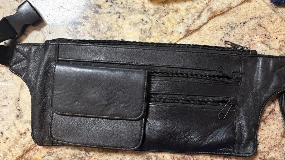 Vintage Leather Fanny Pack In Vintage Bags, Handbags & Cases for