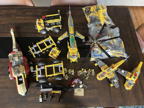 Lego Massive Jurassic Park Dino Hunters Collection Helicopters Planes And More