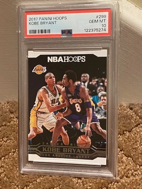 Panini Kobe Bryant Basketball 2017-18 Season Sports Trading Cards