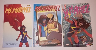 Ms. Marvel 1-3 KOMPLETT von G. Willow Wilson (Miss Kamala Khan, Meta-Morphose)