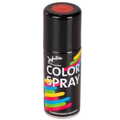 100ml Haarspray ROT Colorspray bunte Haarfarbe Karneval auswaschbar Fasching