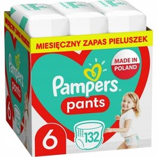 PAMPERS Pants 6 14-19 kg diapers 132/264 pcs. Flexible Super Absorbent Baby K