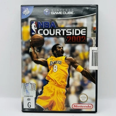 NBA Courtside 2002 Complete Manual Nintendo GameCube Game PAL Basketball Sport - image 1 of 4