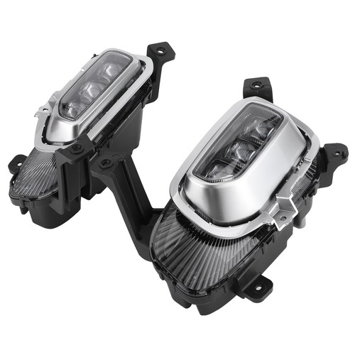 Car Daytime Running Light LED With Fog Lamp Cover Front Bumper For Seltos - Picture 5 of 12