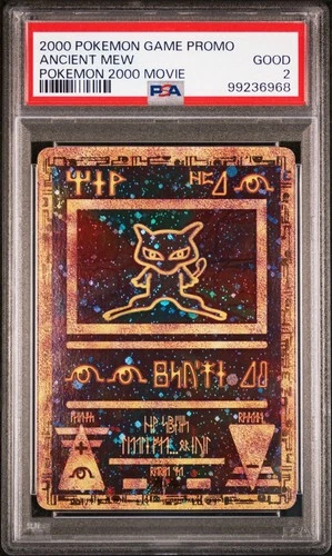 New ListingPSA 2 Ancient Mew Promo 2000 Movie Pokemon Slab Holo