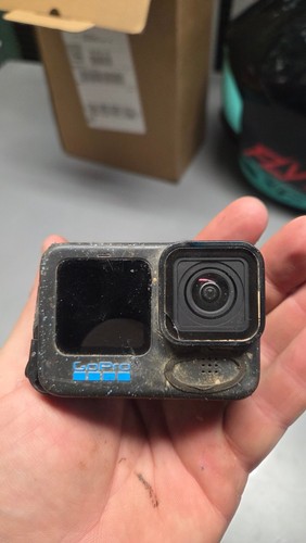 GoPro HERO12 Black Action Camera No Power Crash Damage For Parts Repair