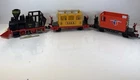 Vintage Geobra Playmobil 3958 Train Car Railroad Track Incomplete G Scale Tested