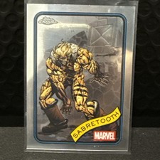 2025 Topps Chrome Marvel Sabretooth 92