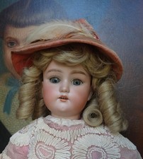 Grande et Jolie Poupée Ancienne DEP , Simon & Halbig 58cm, Taille 10